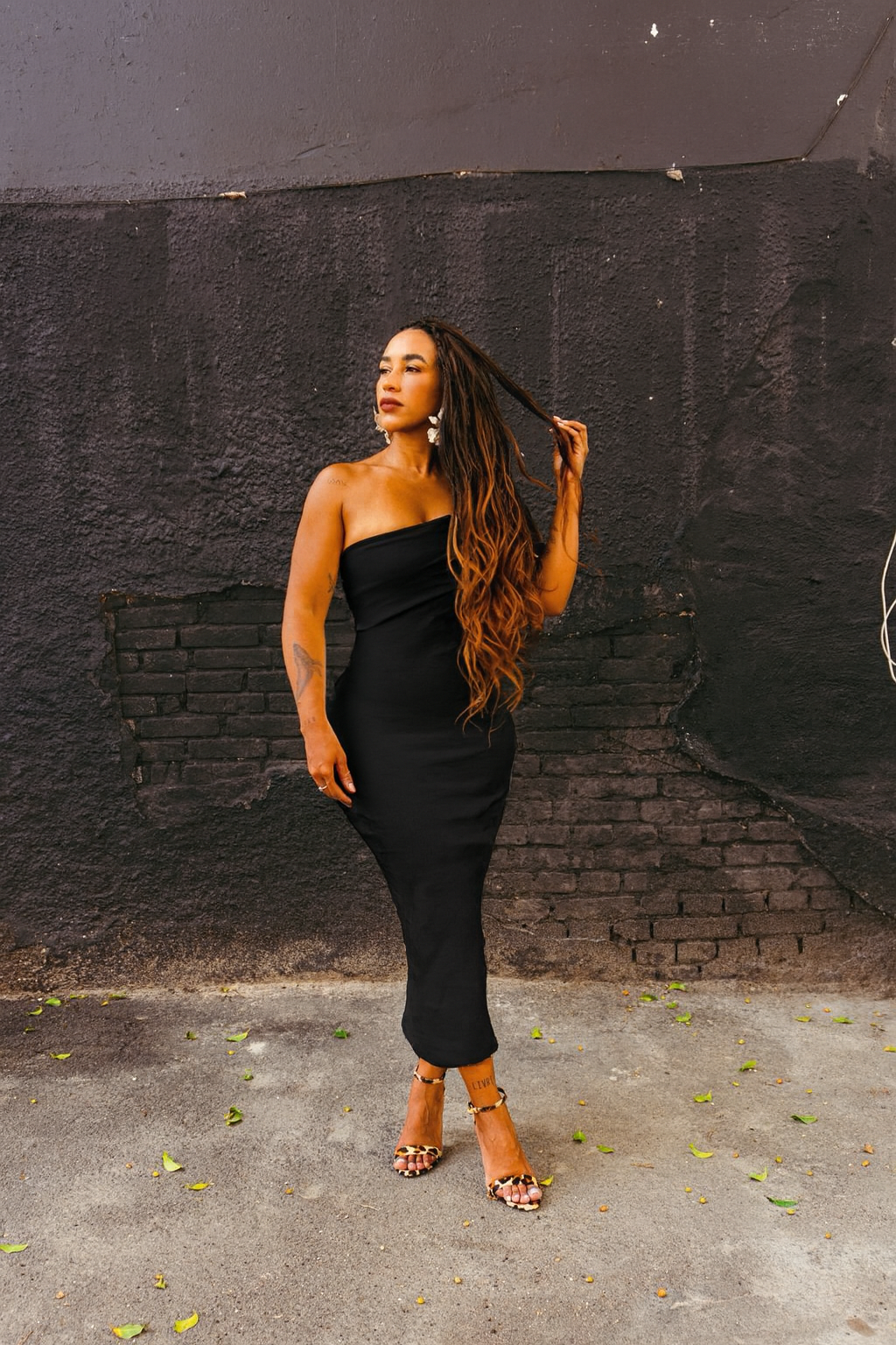 Vestido Ombro Unico BE