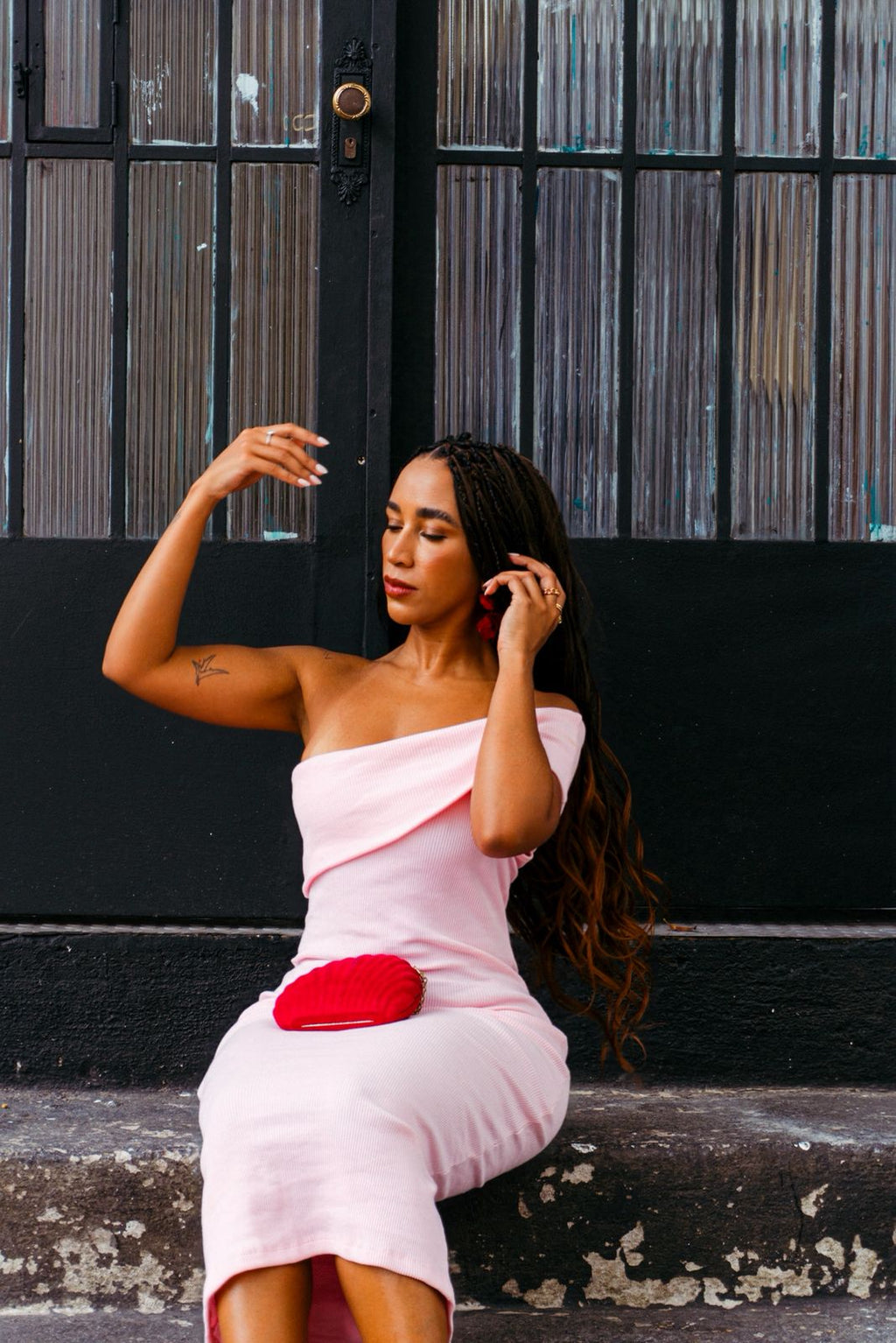 Vestido Ombro Unico BE