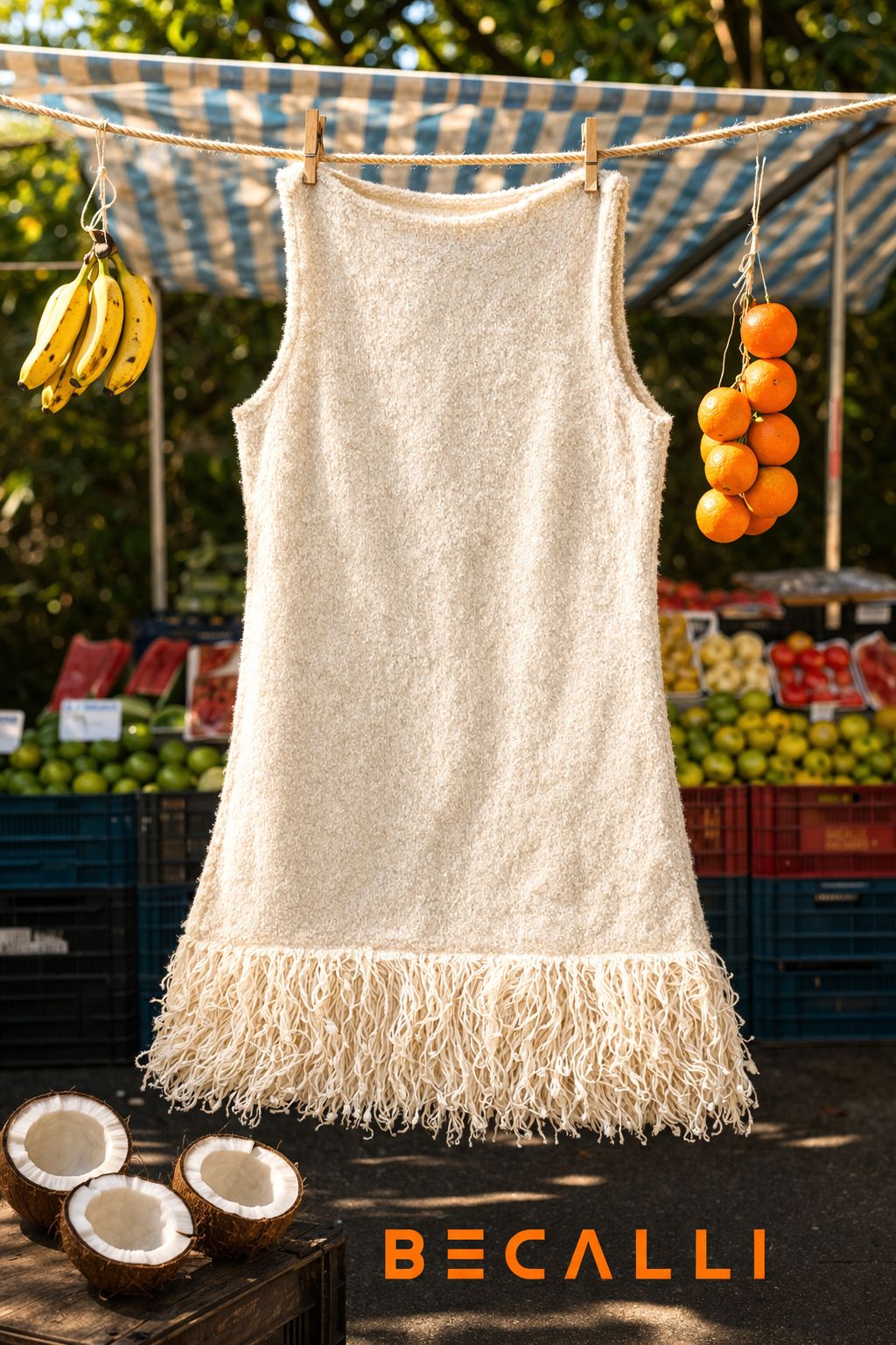 Vestido Curto de Tricô Texturizado Latina